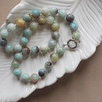 Collana Nodini amazzonite