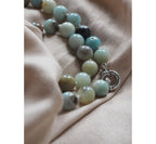 Collana Nodini amazzonite