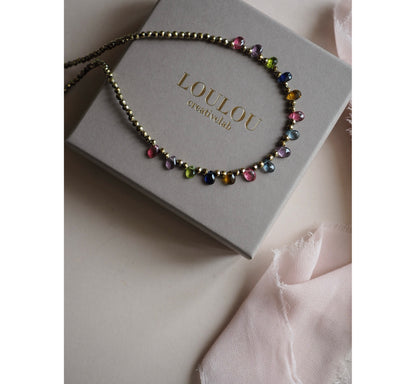 Collana Goccioline Ematite