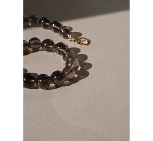 Collana Nodini Quarzo fumè