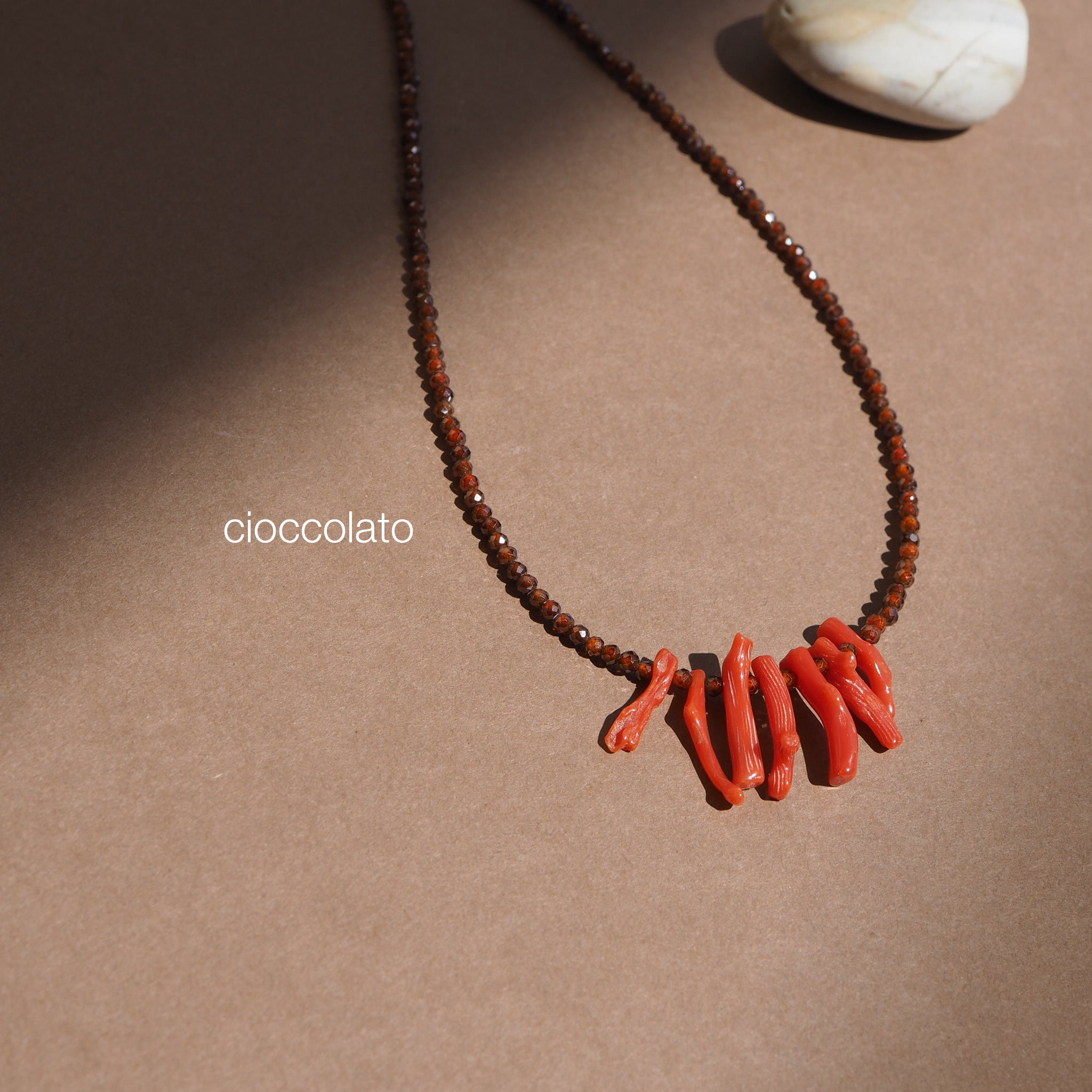 Collana Corallina Rosso