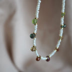 Collana Goccioline Perle Autunno