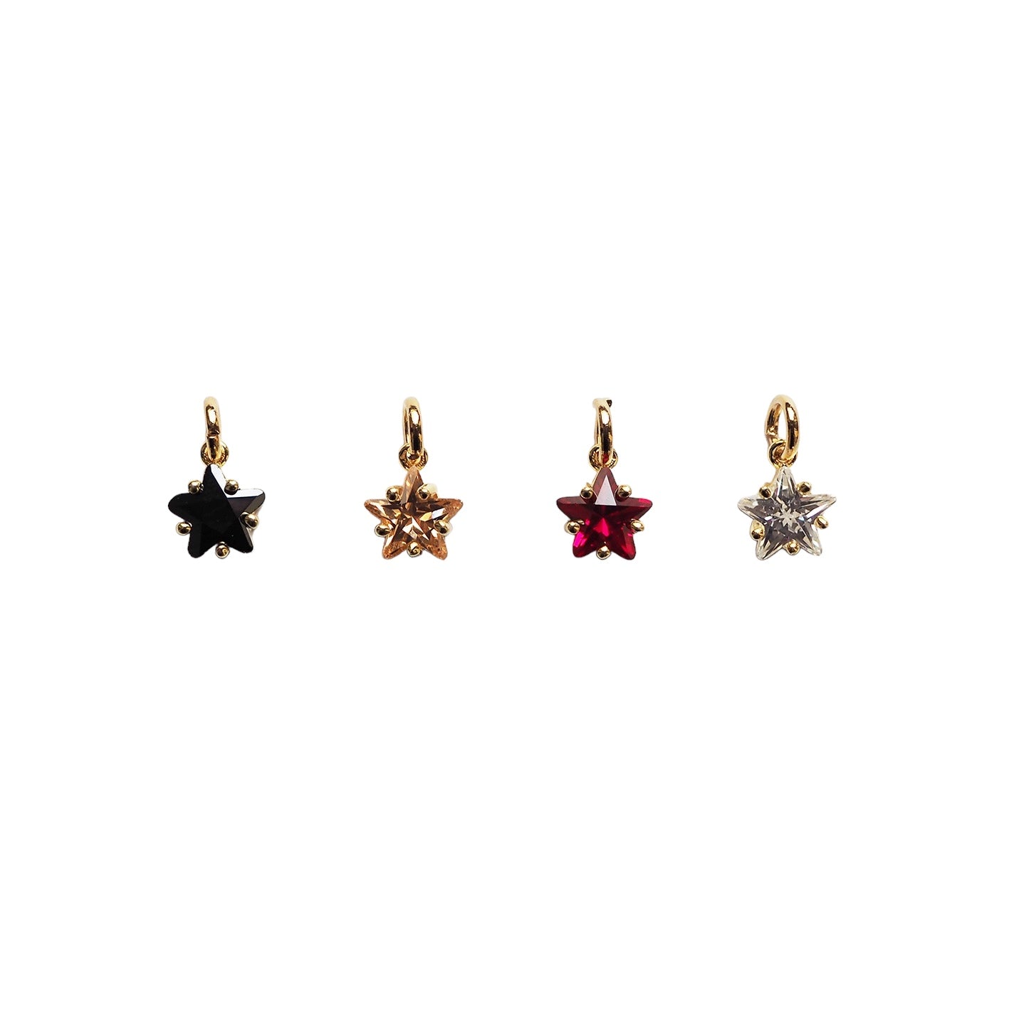 Charm Stella zircone Gold
