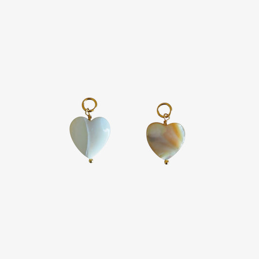 Charm Cuore Madreperla