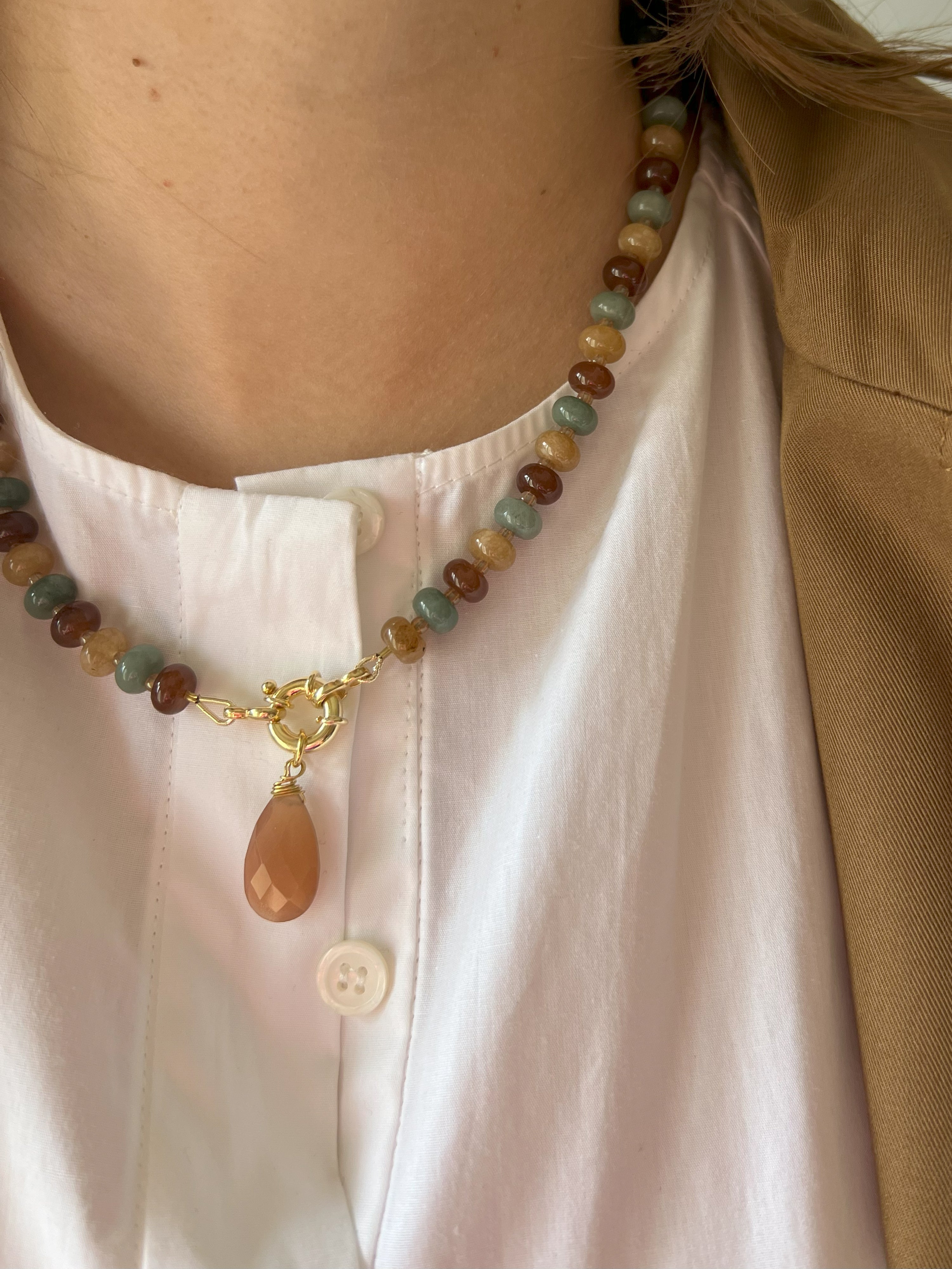 Collana BonBon Cioccolato&Menta