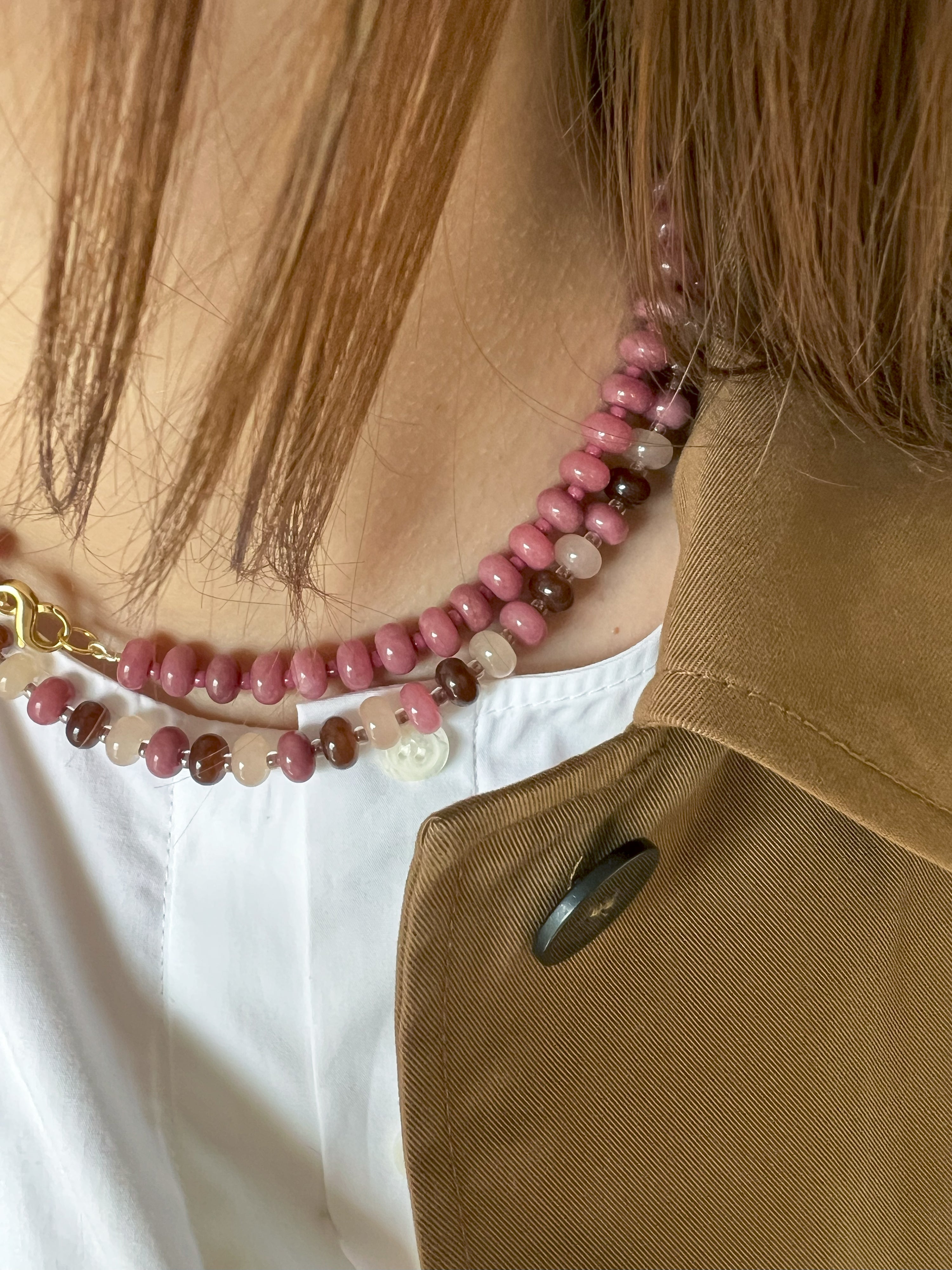 Collana BonBon Cacao&Lampone