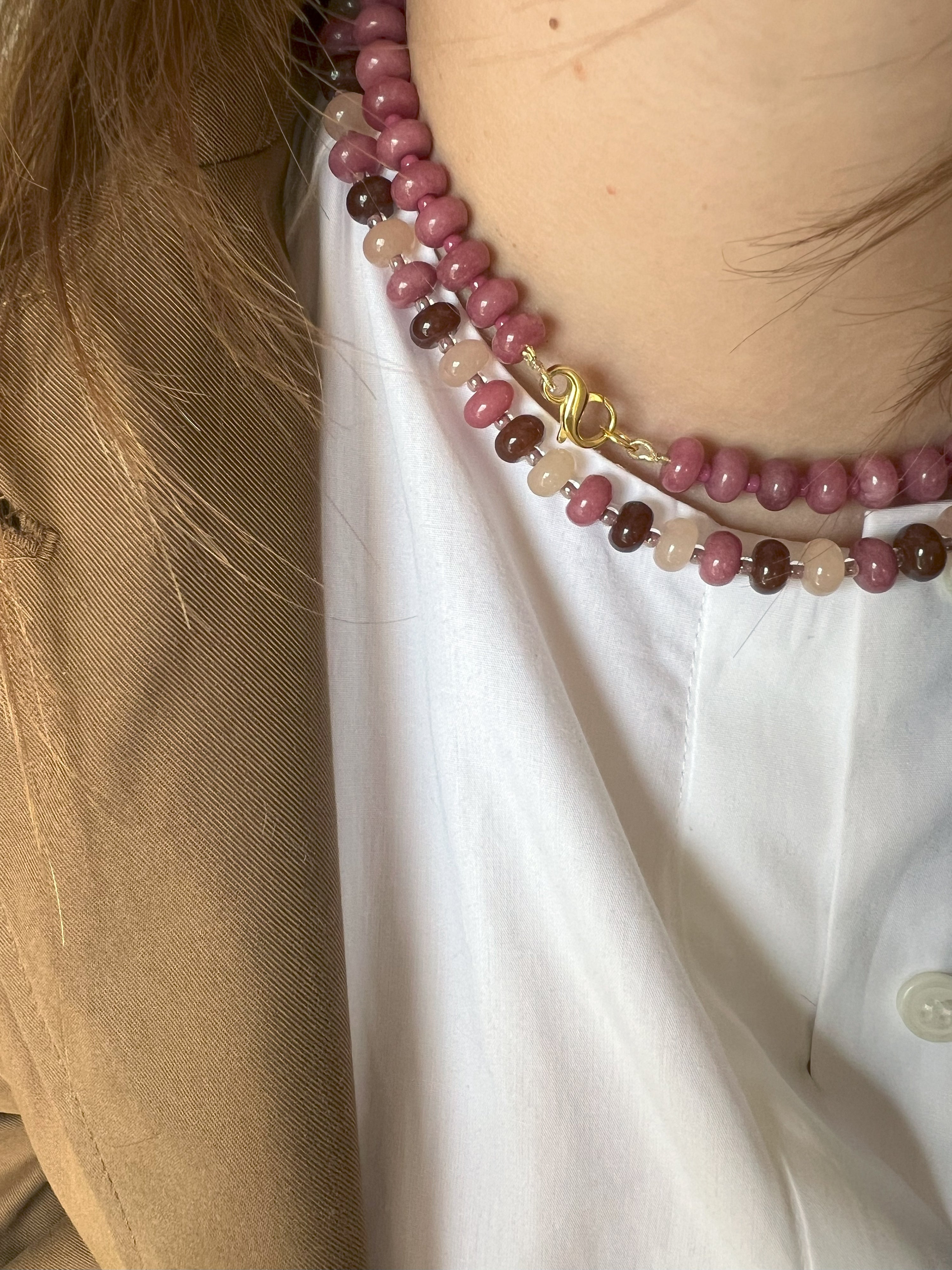 Collana BonBon Cacao&Lampone