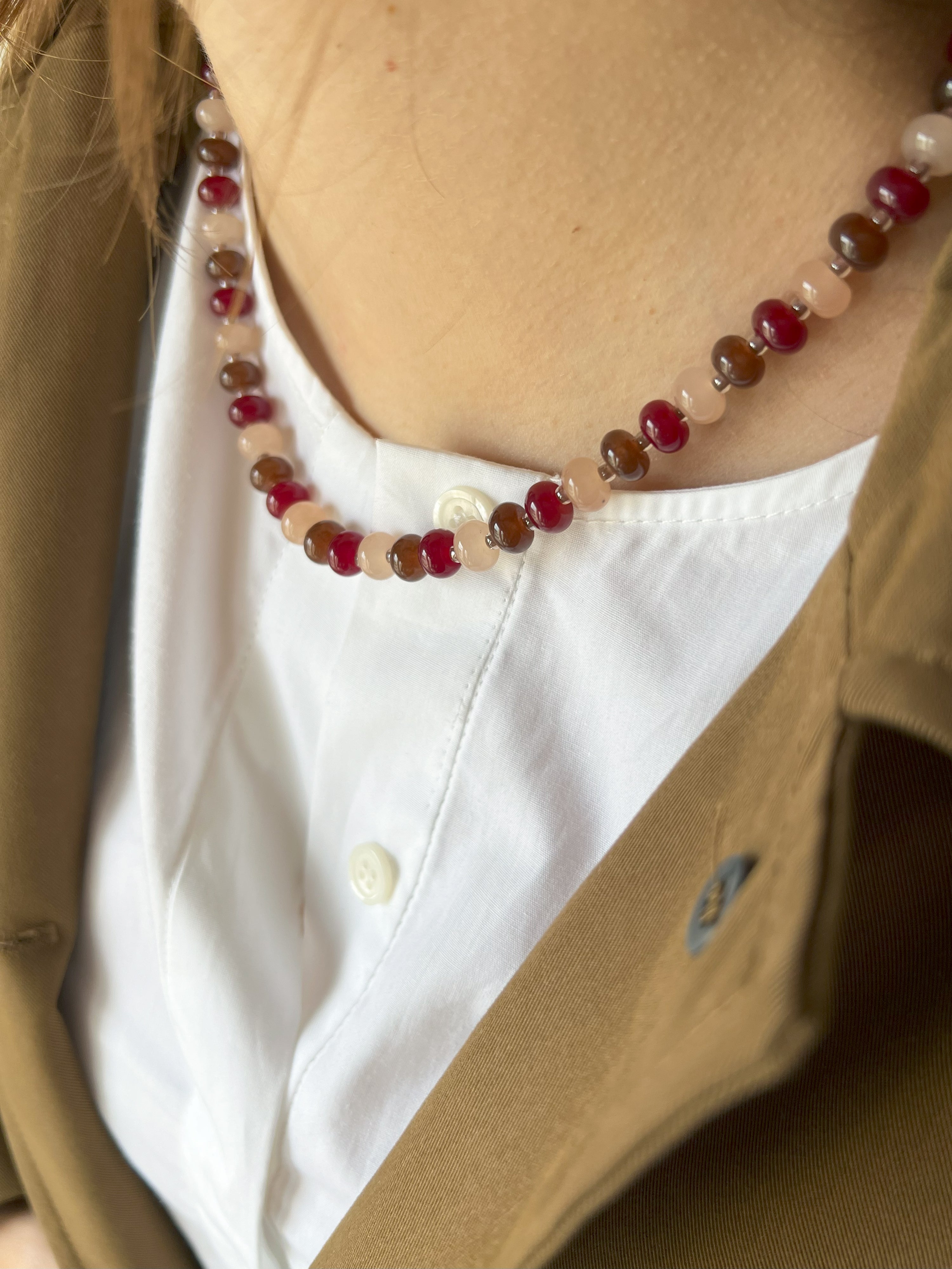 Collana BonBon Ciliegia Fondente