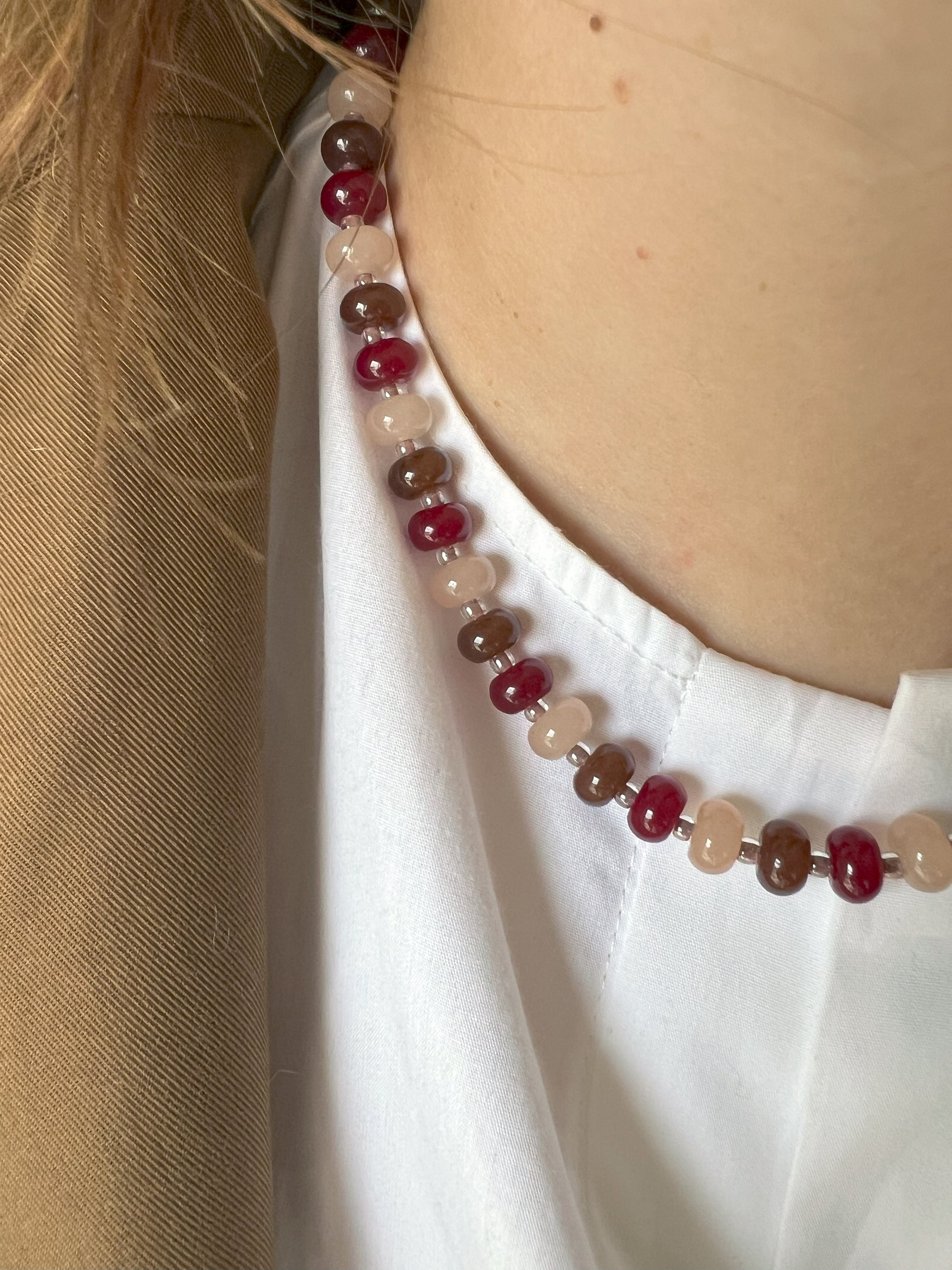 Collana BonBon Ciliegia Fondente