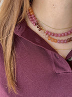 Collana BonBon Lampone