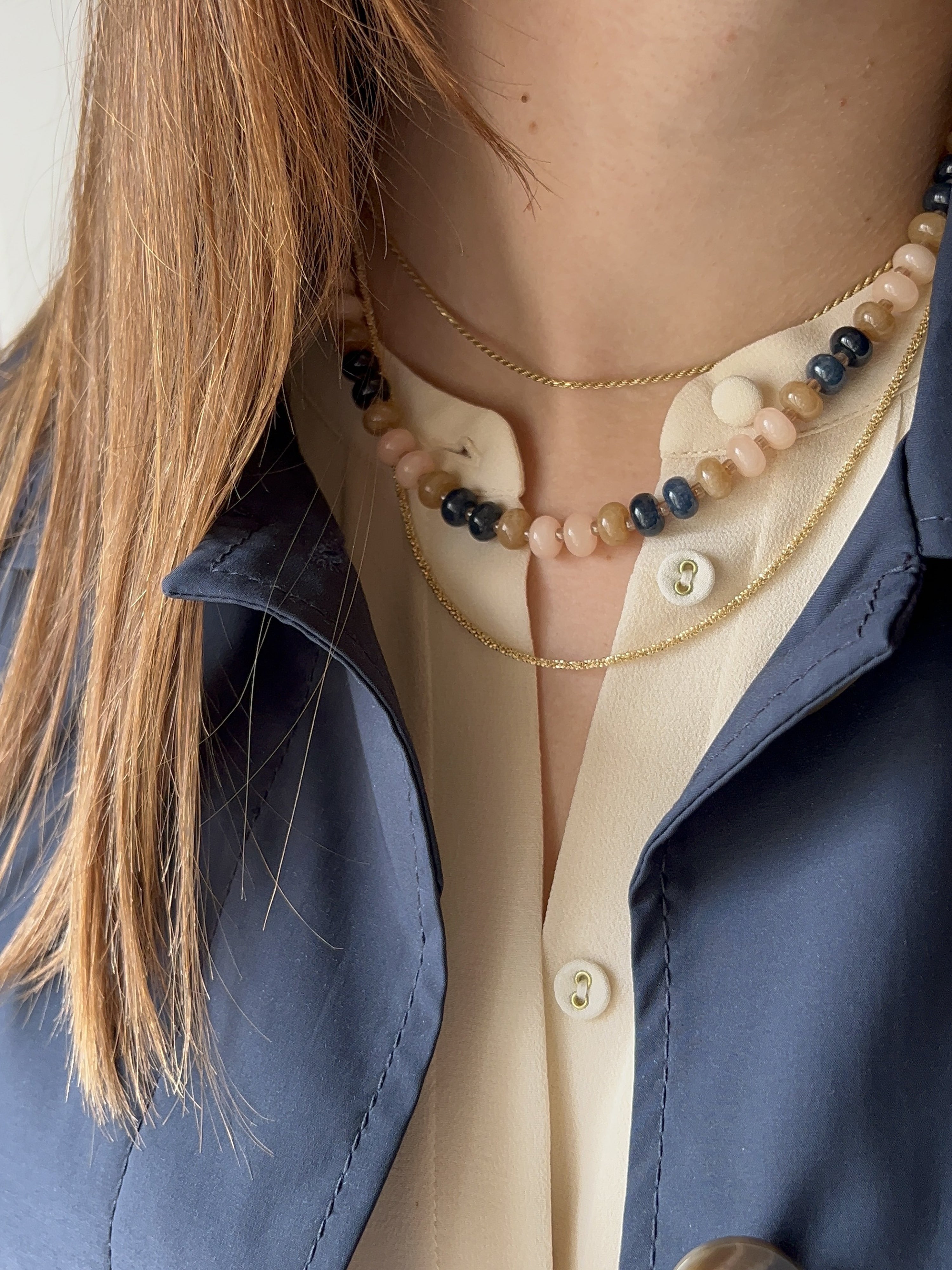 Collana BonBon Caramello&Mirtillo