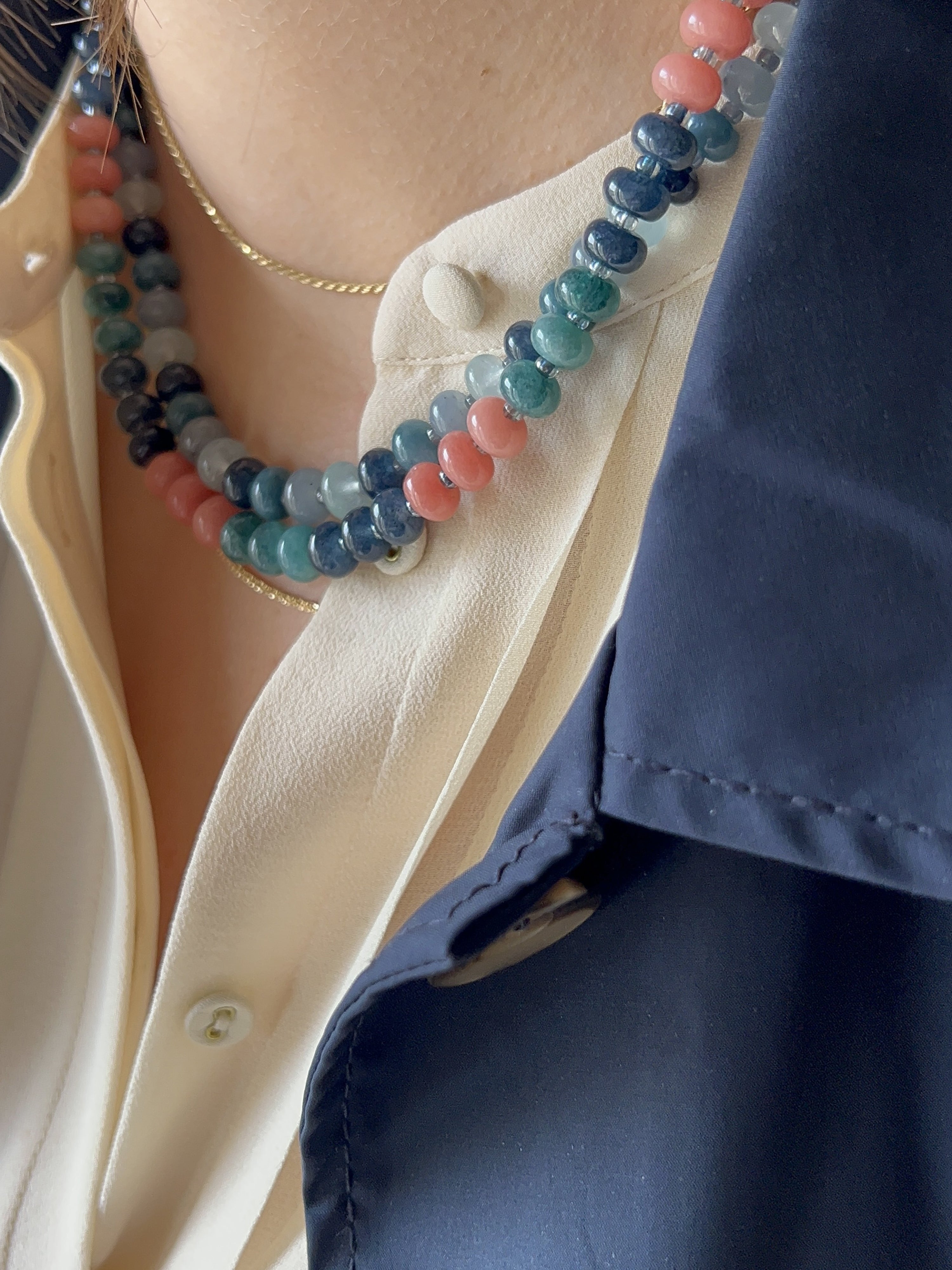 Collana BonBon Fragola&Mirtillo