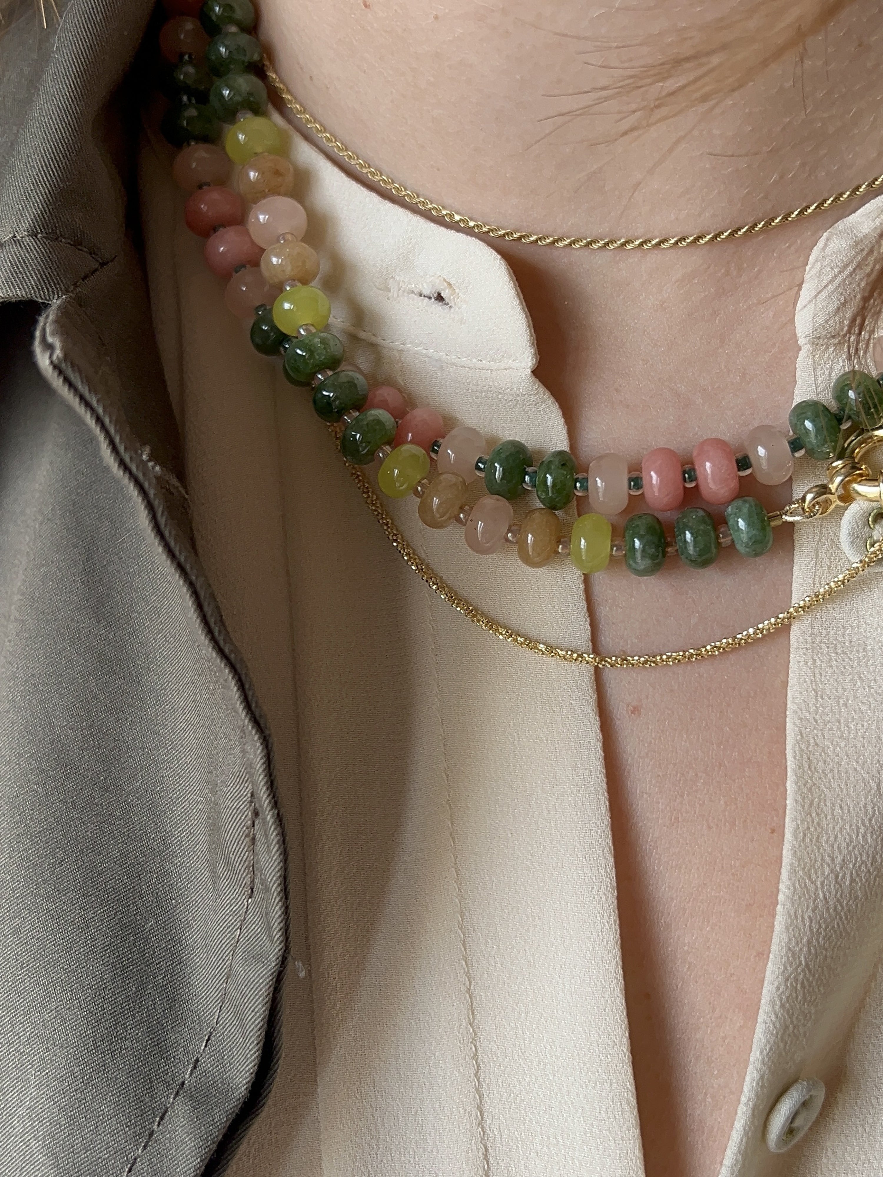 Collana BonBon Pistacchio&Lime
