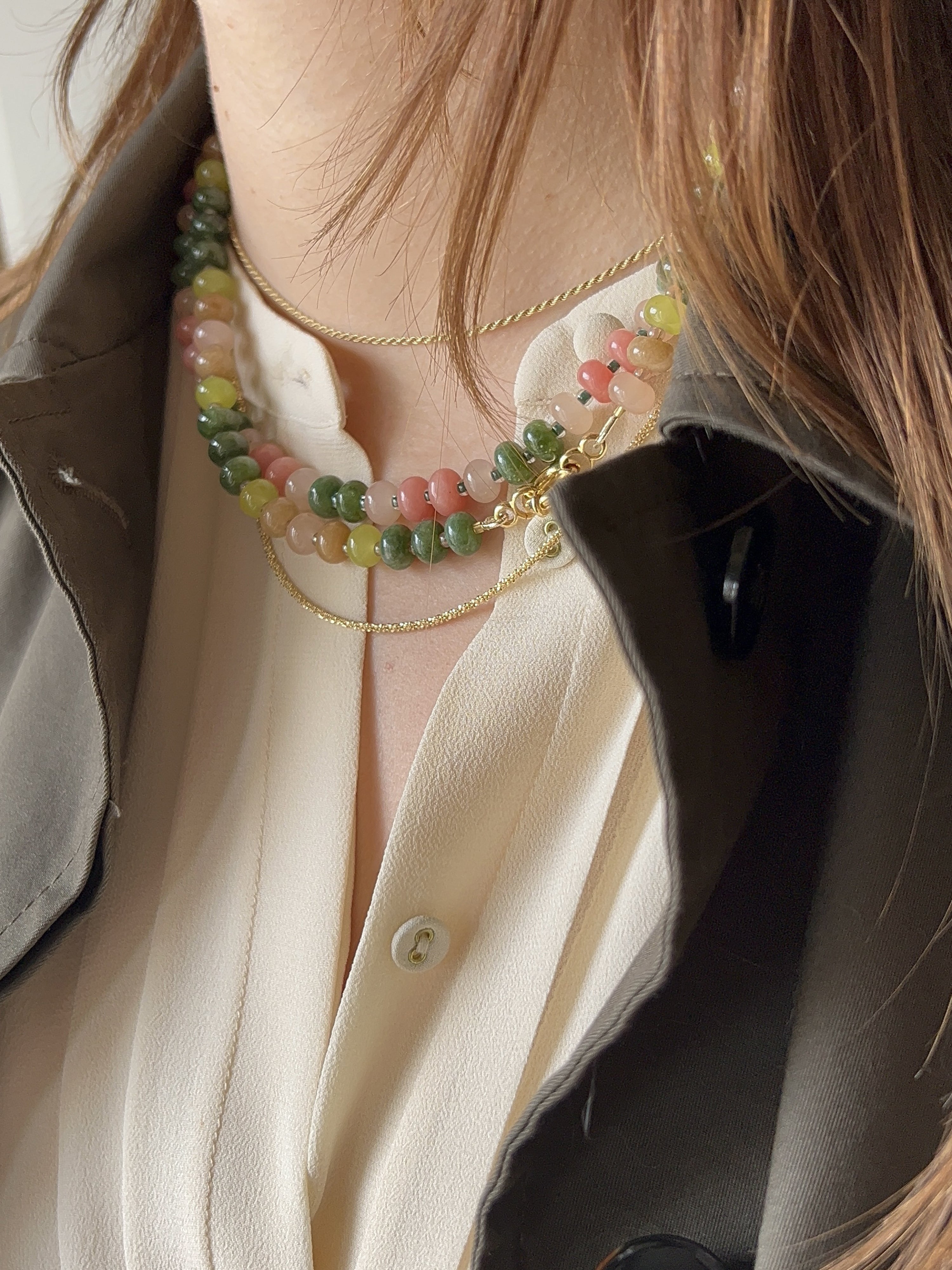 Collana BonBon Pistacchio&Lime