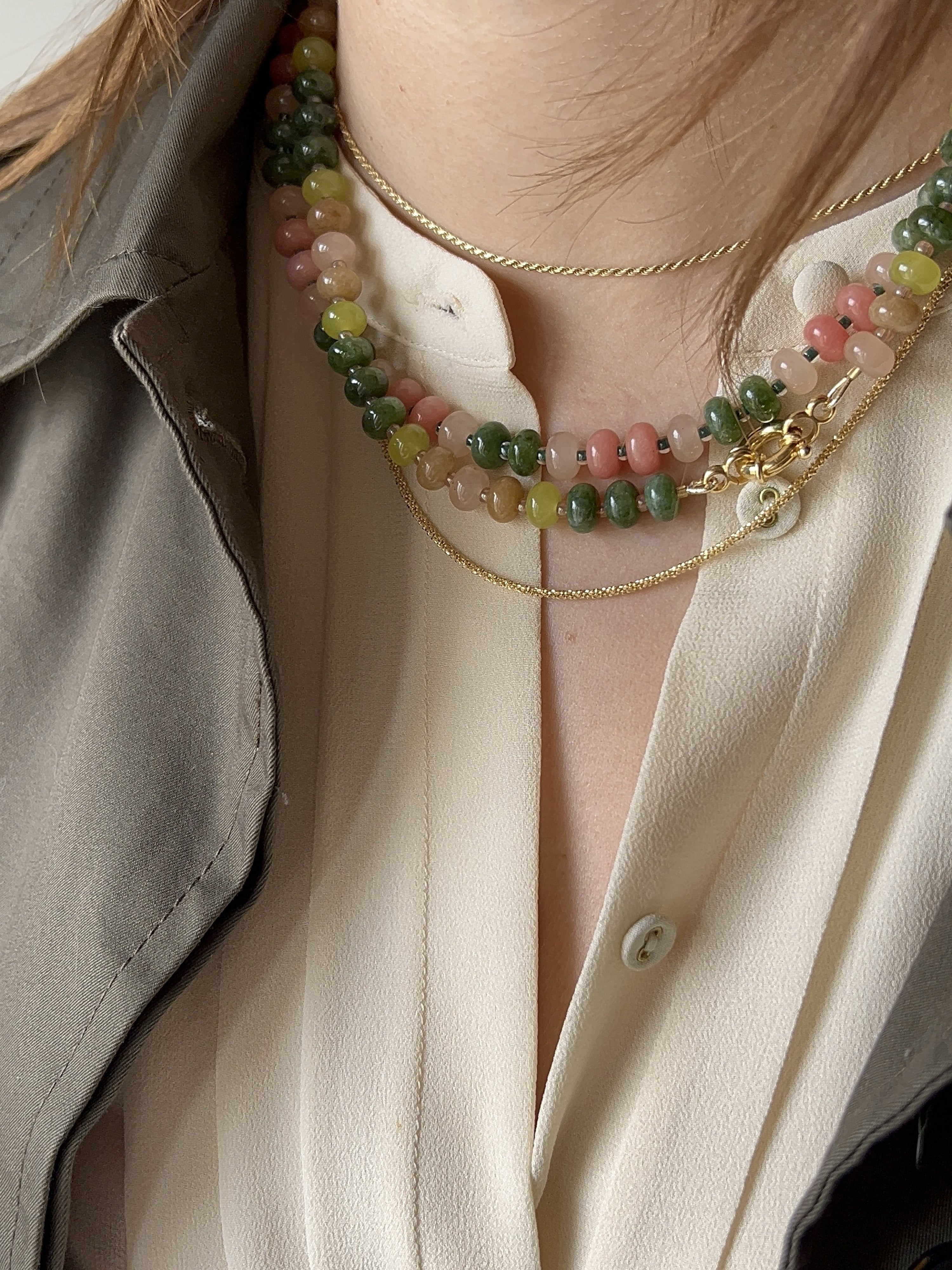 Collana BonBon Pistacchio&Lime