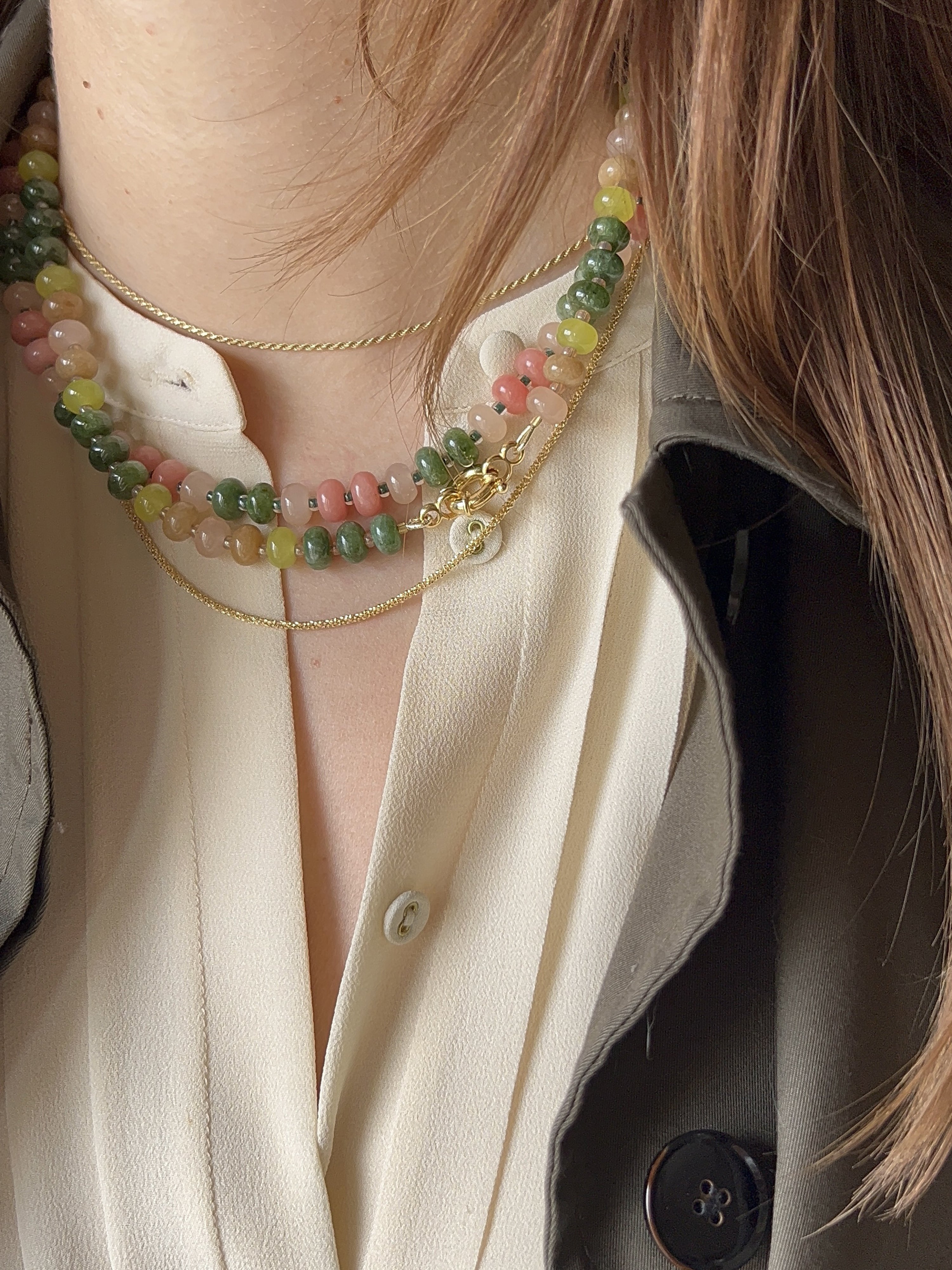 Collana BonBon Pistacchio&Lime