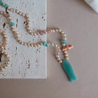 Collana Pesciolina Amazzonite