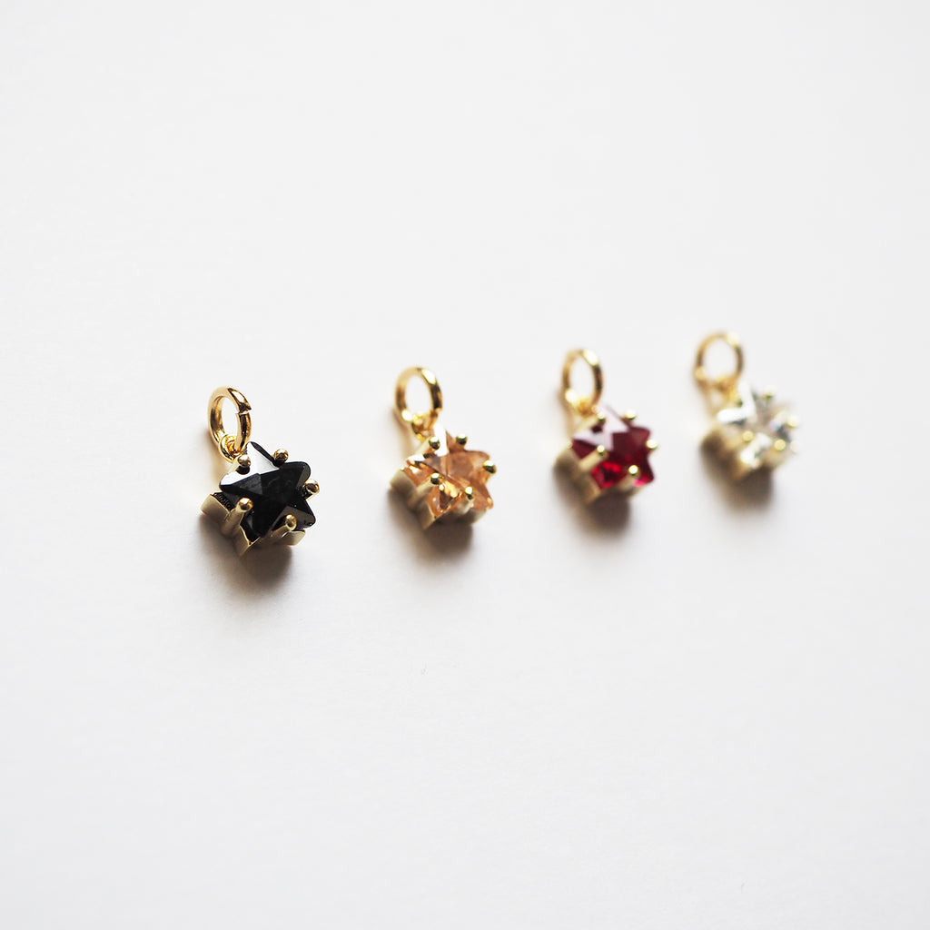 Charm Stella zircone Gold