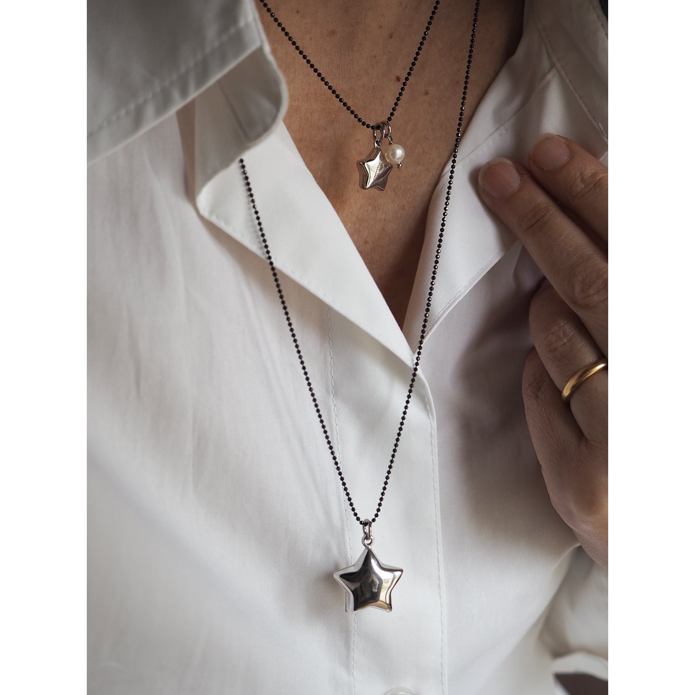 Charm Stella Silver