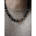 Collana Nodini Agata Botwsana nera