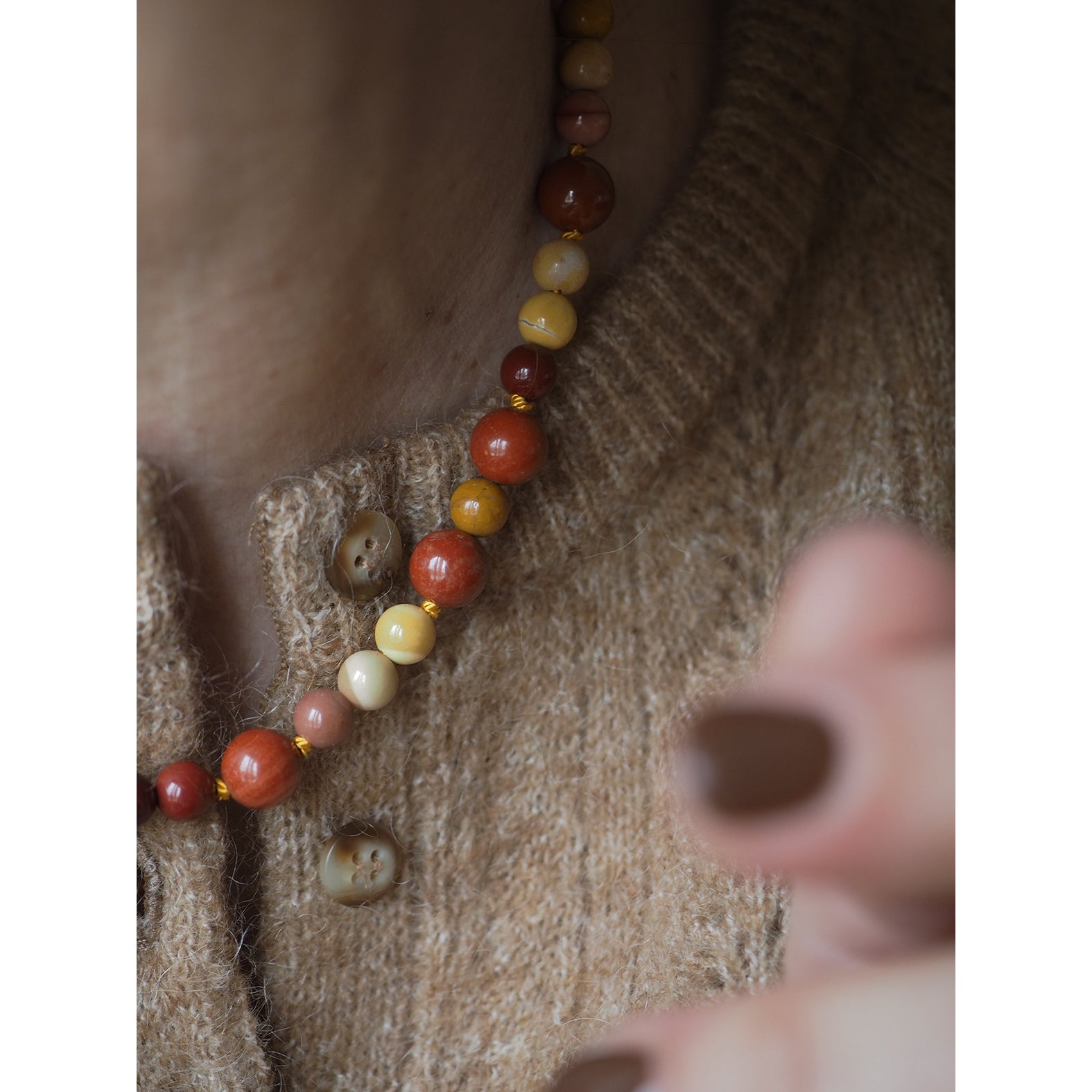 Collana Mini Nodini Mokaite