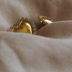 Orecchini Cuori Gold