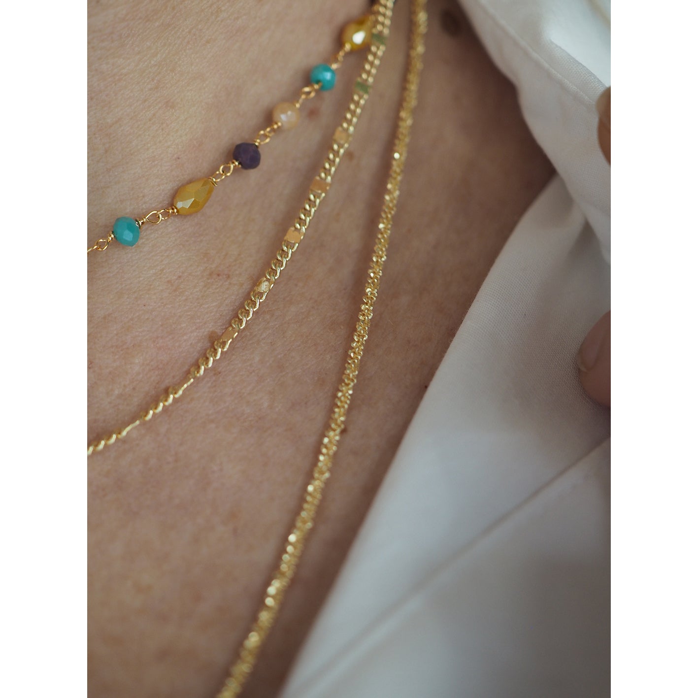 Collana Piastrine