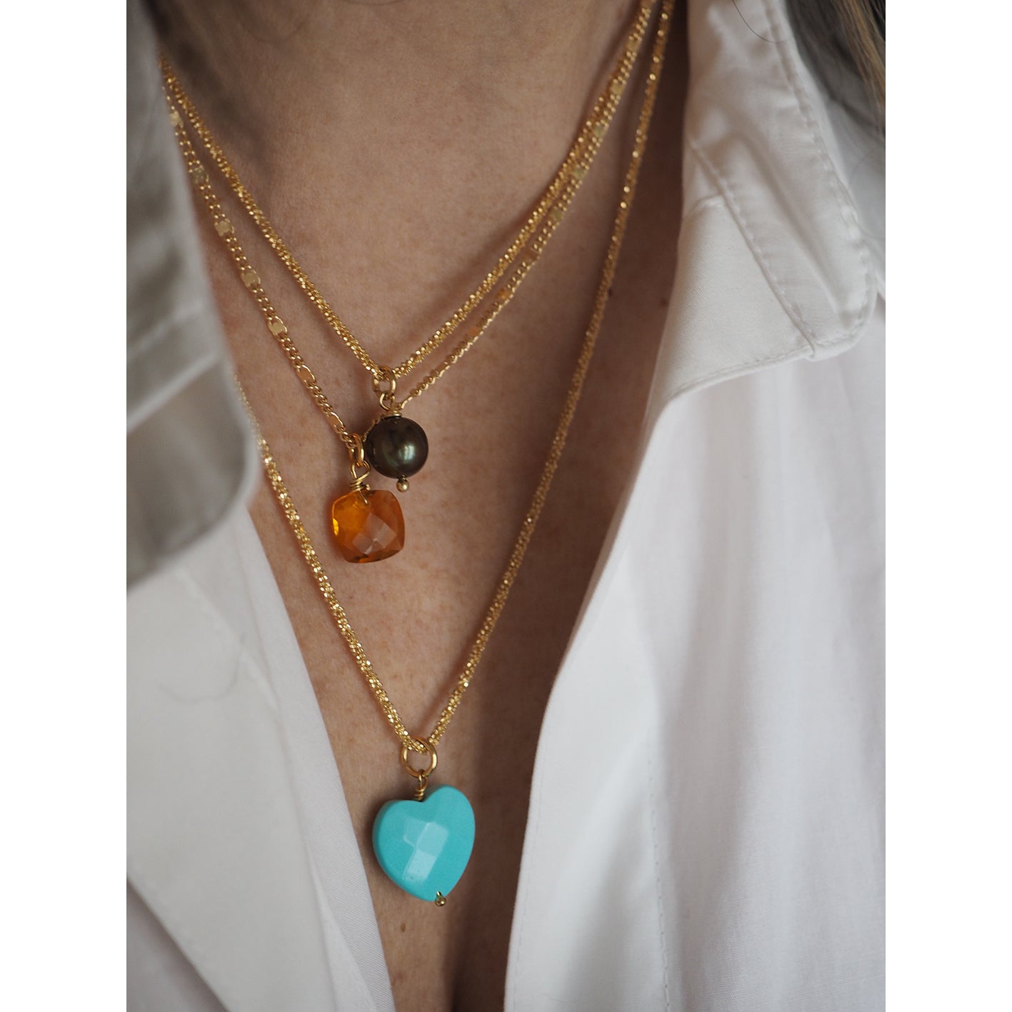 Collana Diamantina Gold