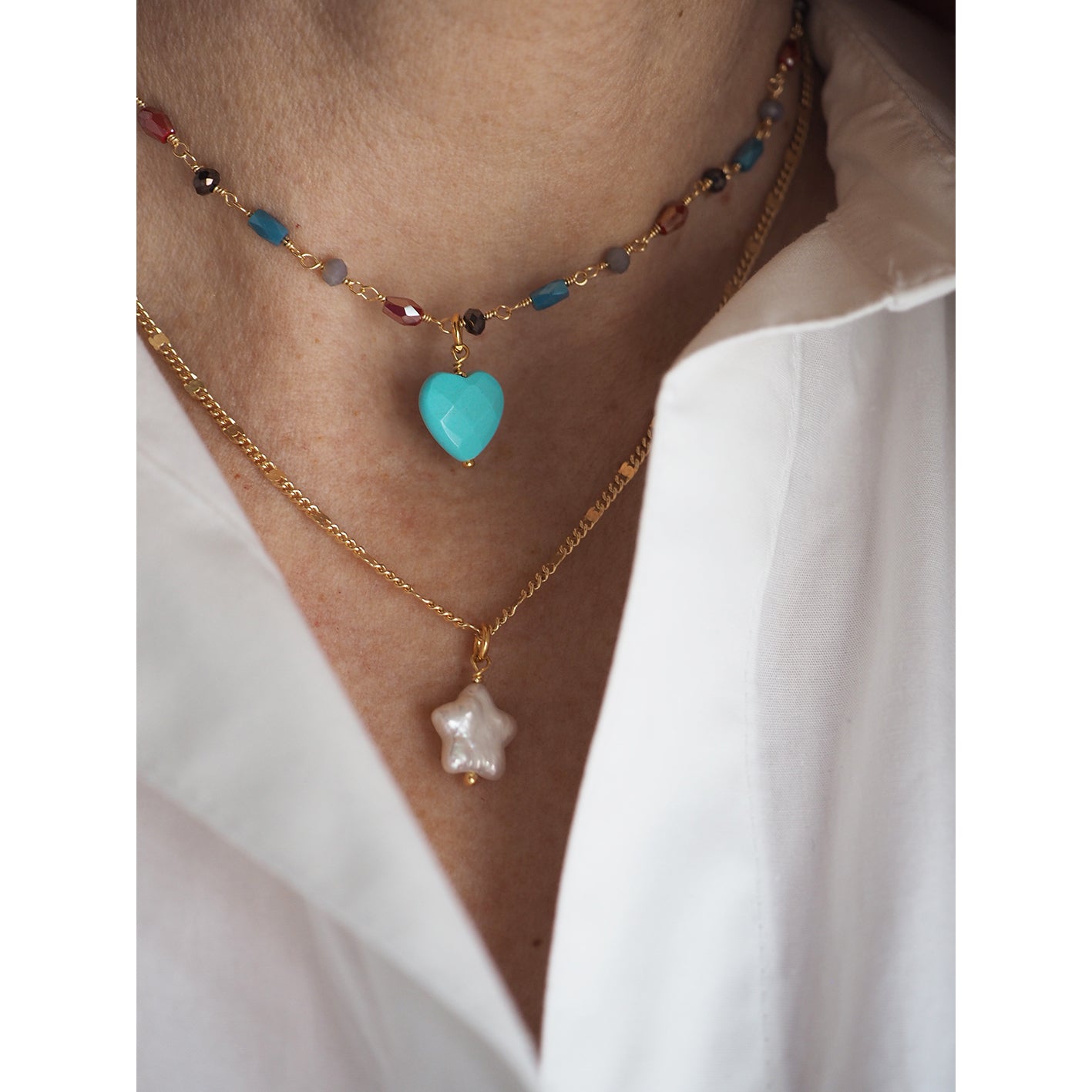 Collana Piastrine