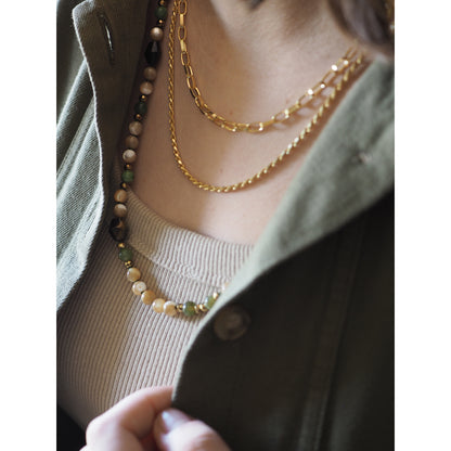 Collana Nodini madreperla birmana