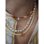 Chocker Perla Goccia Naturale