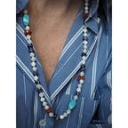 Collana Nodini Madreperla