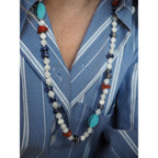 Collana Nodini Madreperla
