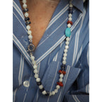Collana Nodini Madreperla