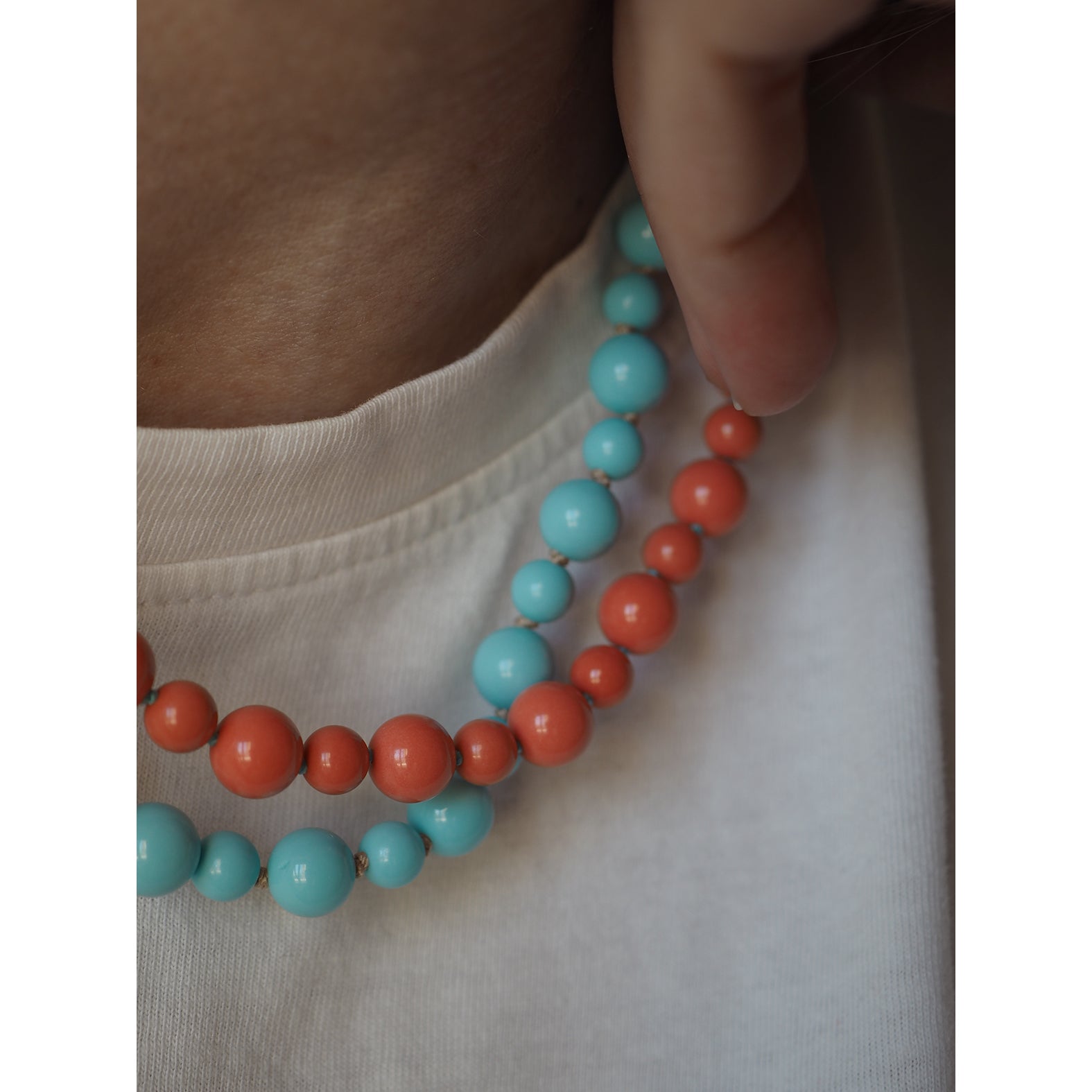 Collana Sicilia Corallo