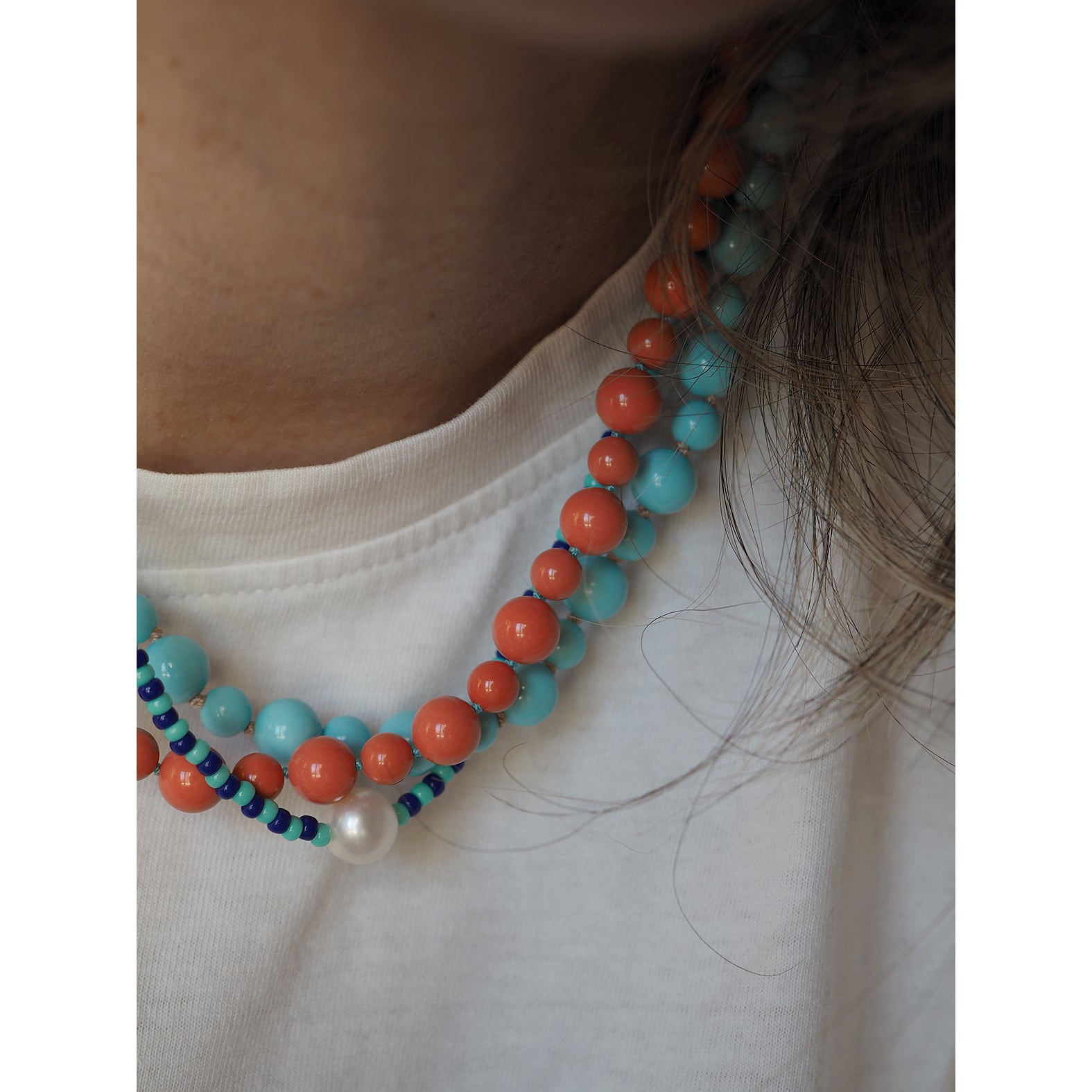 Collana Sicilia Corallo