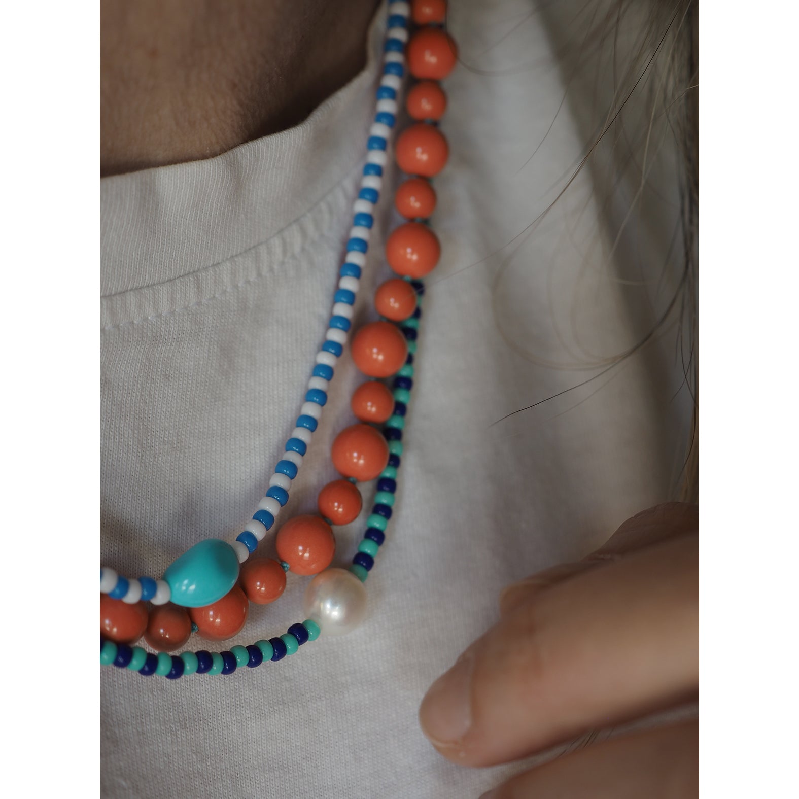 Collana Sicilia Corallo