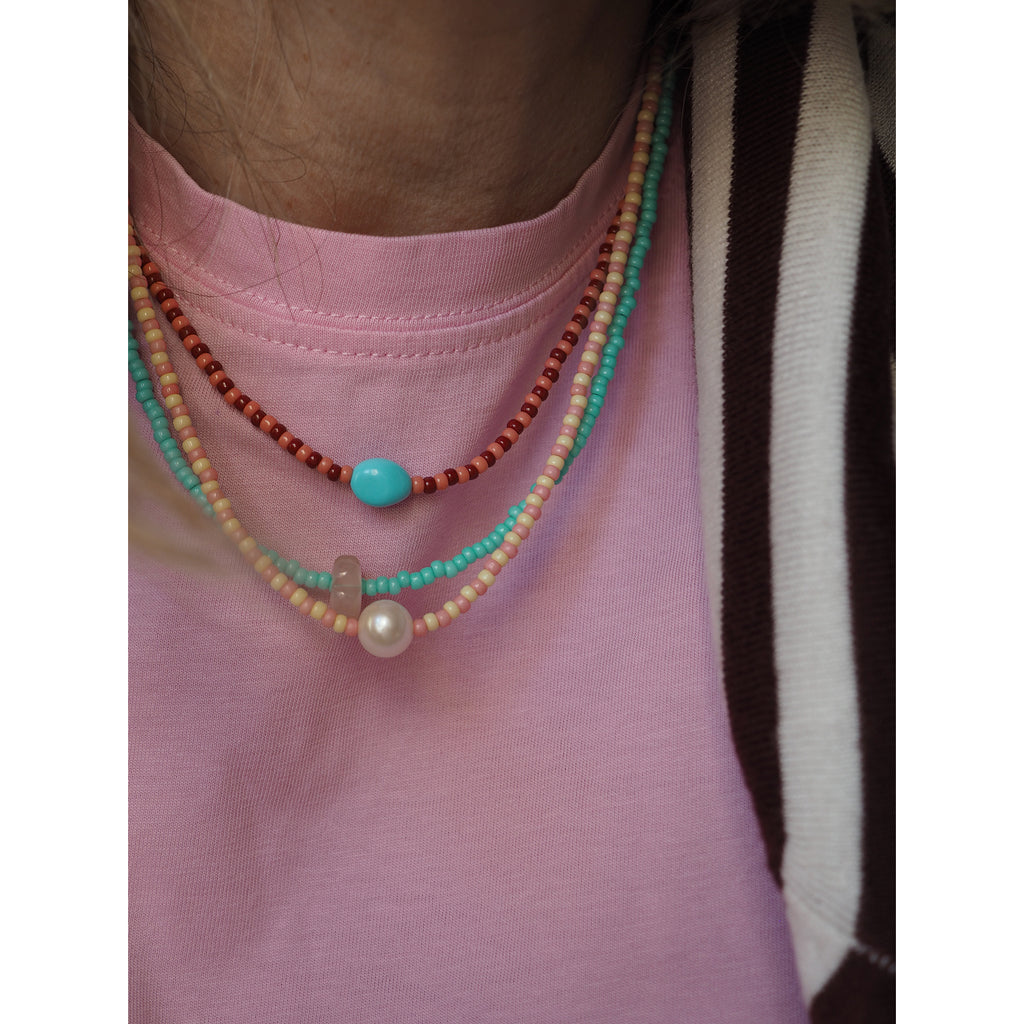 Collana PoP Righette Perla