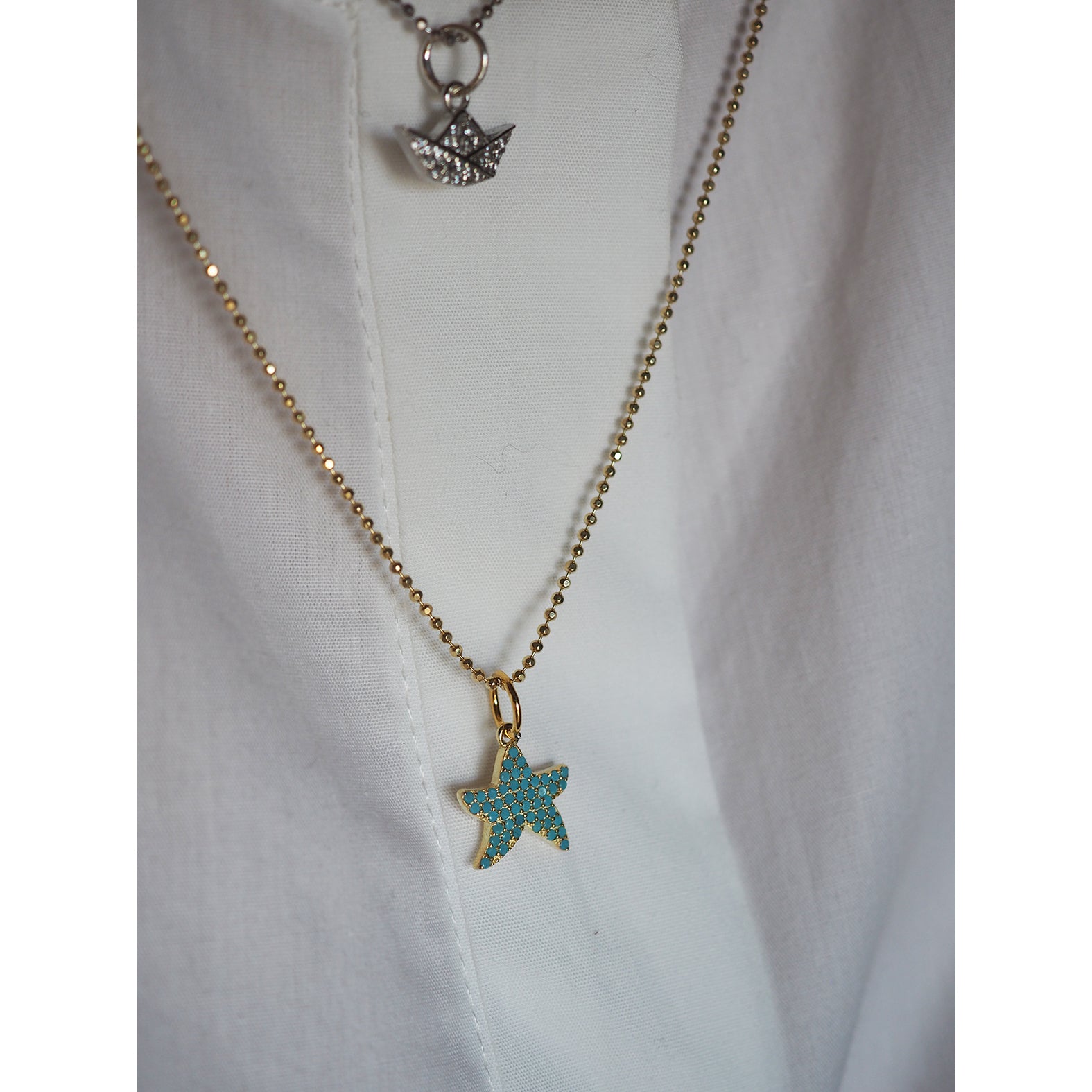 Charm Stella Marina zirconi