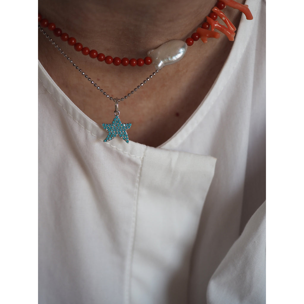 Charm Stella Marina zirconi