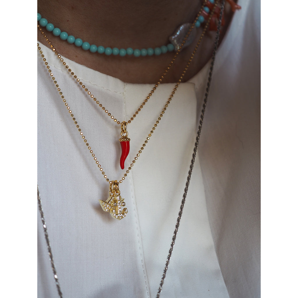 Charm Barchetta zirconi