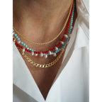 Collana Ischia corallo