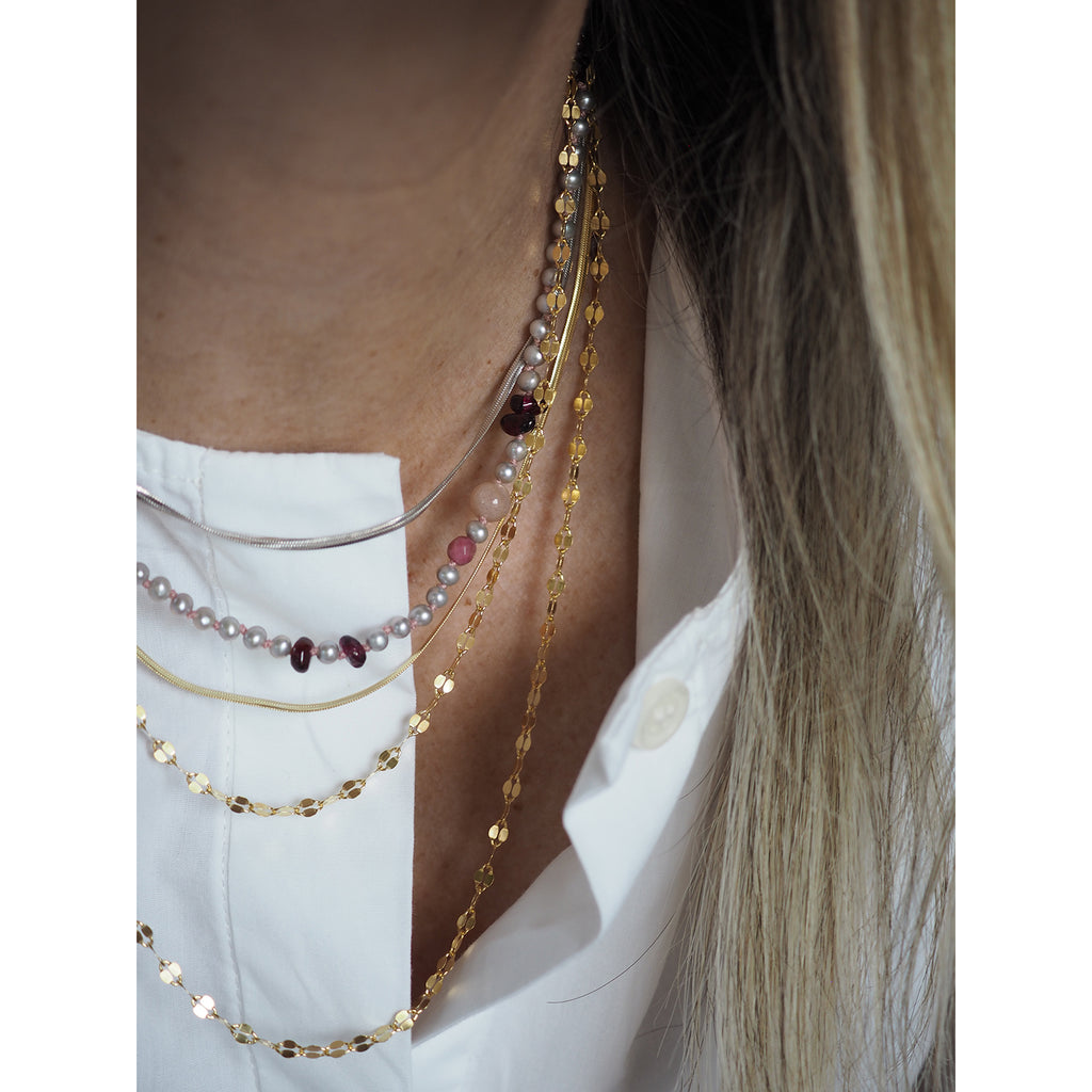 Collana Nuvola all'alba