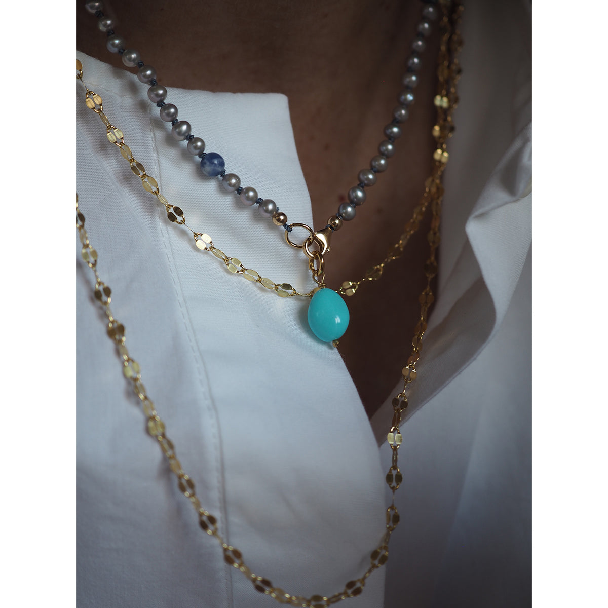 Collana Scintilla lunga