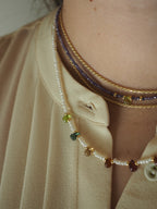 Collana Goccioline Perle Autunno