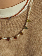 Collana Goccioline Perle Autunno