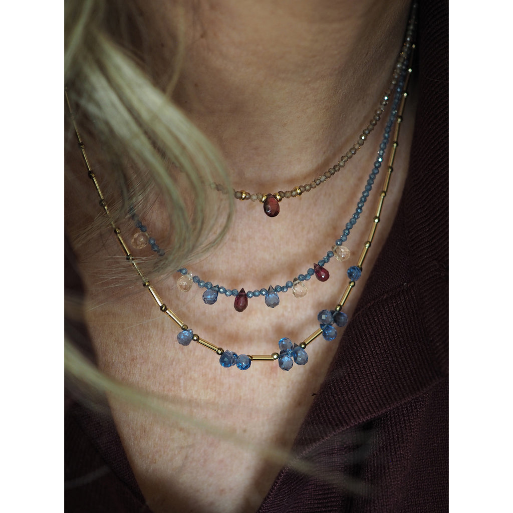 Collana Goccioline Notte di Rugiada