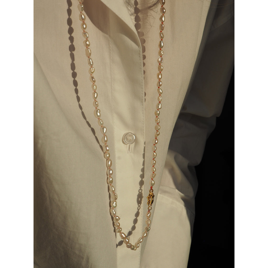 Collana Nodini Perle