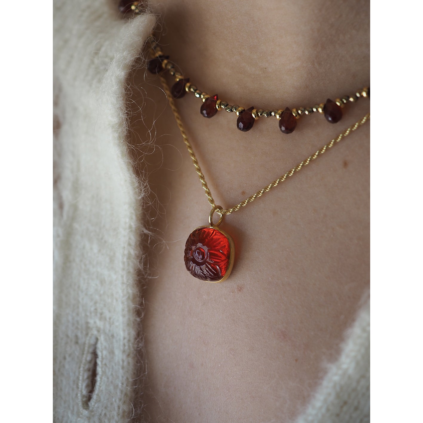 Charm Pendente quadrato