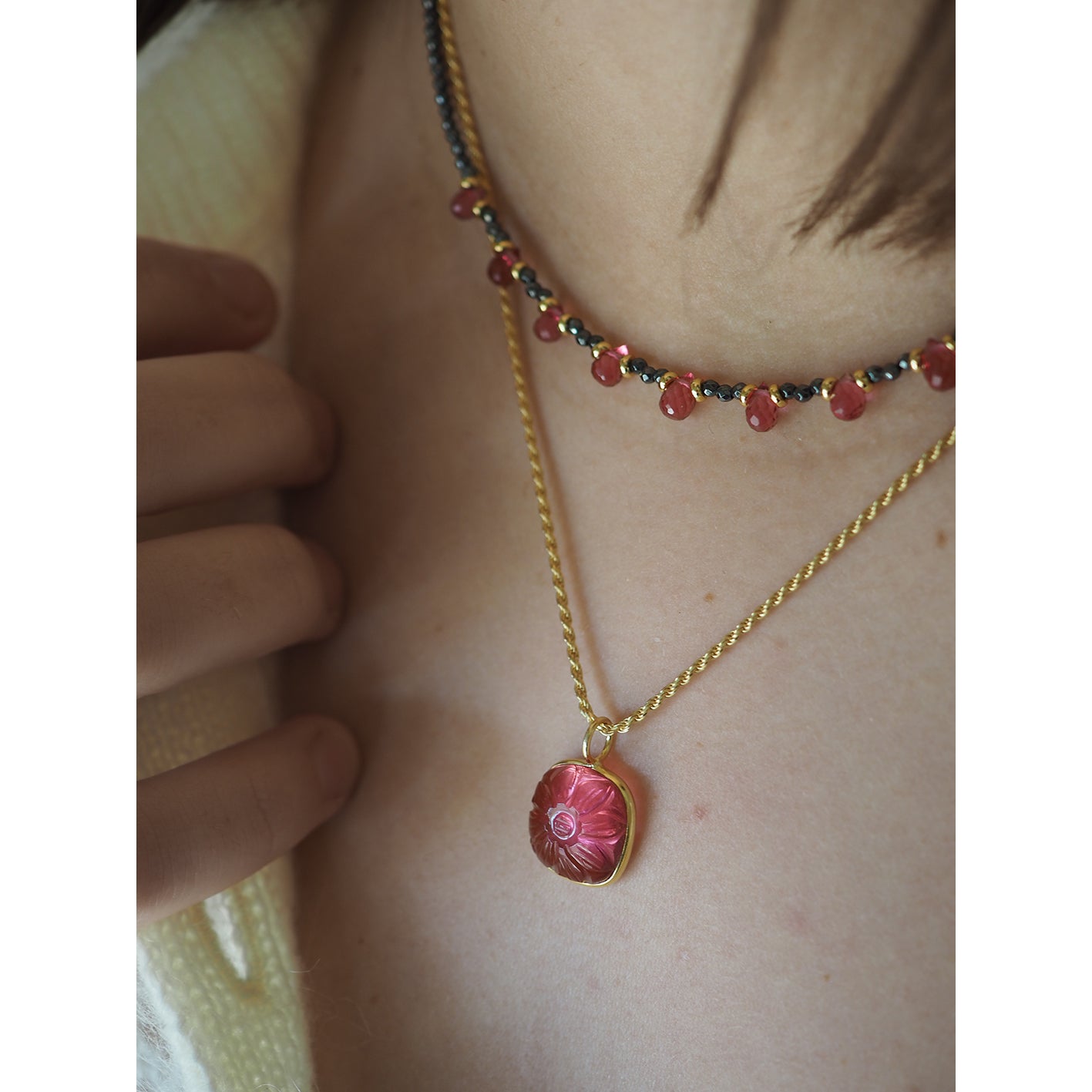 Charm Pendente quadrato